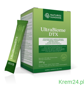 UltraBiome DTX detox i układ pokarmowy od Natures Sunshine 