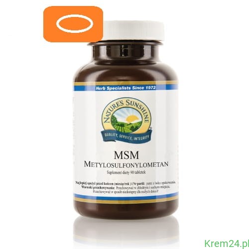 MSM- Metylosulfonylometan Natures Sunshine.jpg