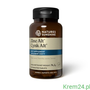 Cynk ALT 120 szt. Natures Sunshine