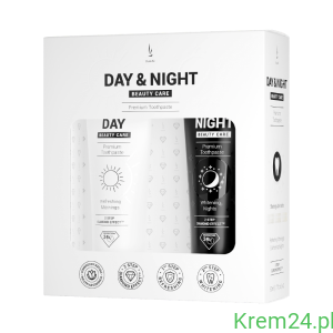 Zestaw past do zębów DuoLife Day & Night Beauty Care (2x50ml)